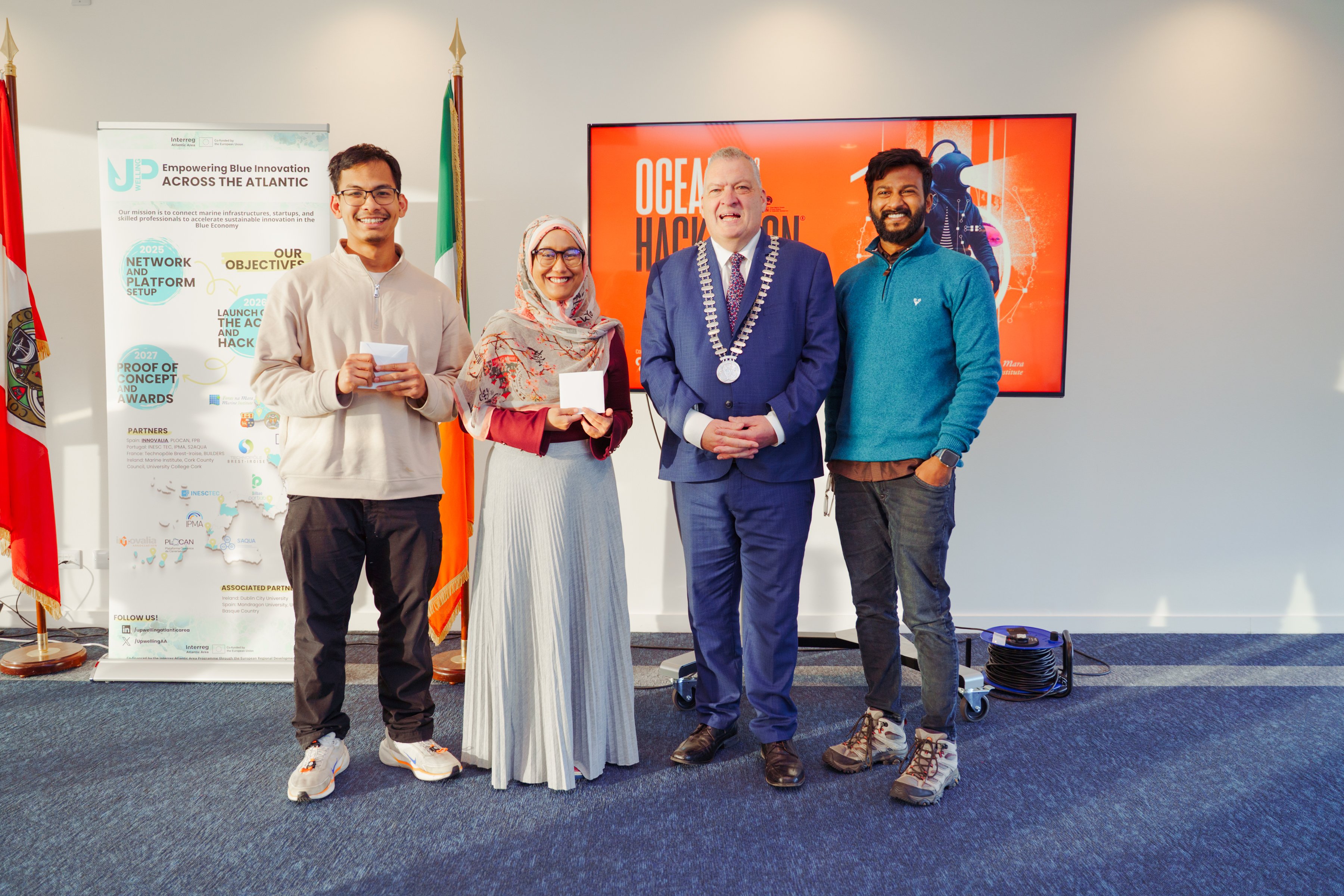 Cork Ocean Hackathon Winners to Represent Ireland in France