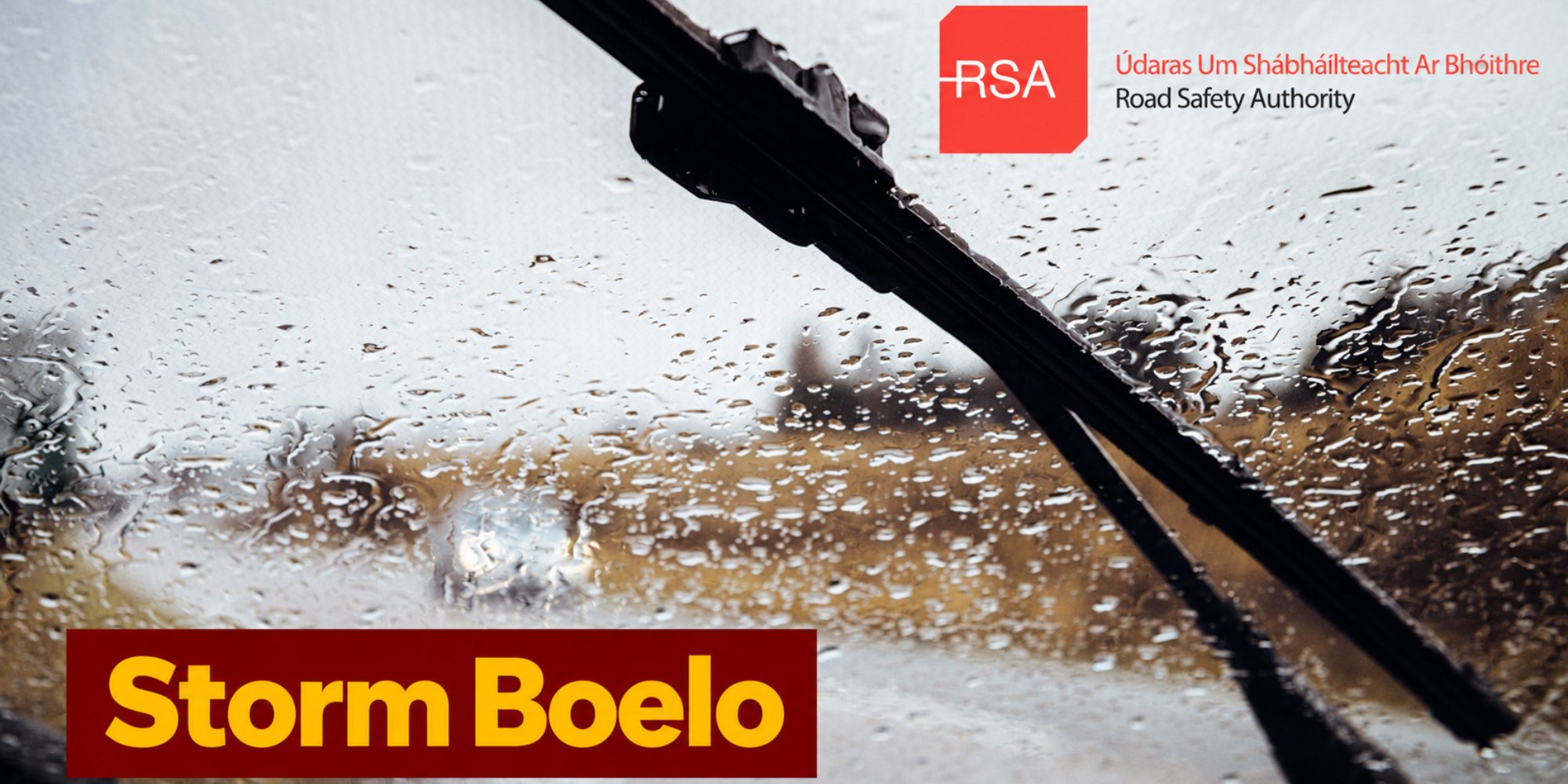 Yellow Rain Warning for Cork as RSA Urges Caution During Storm Boelo