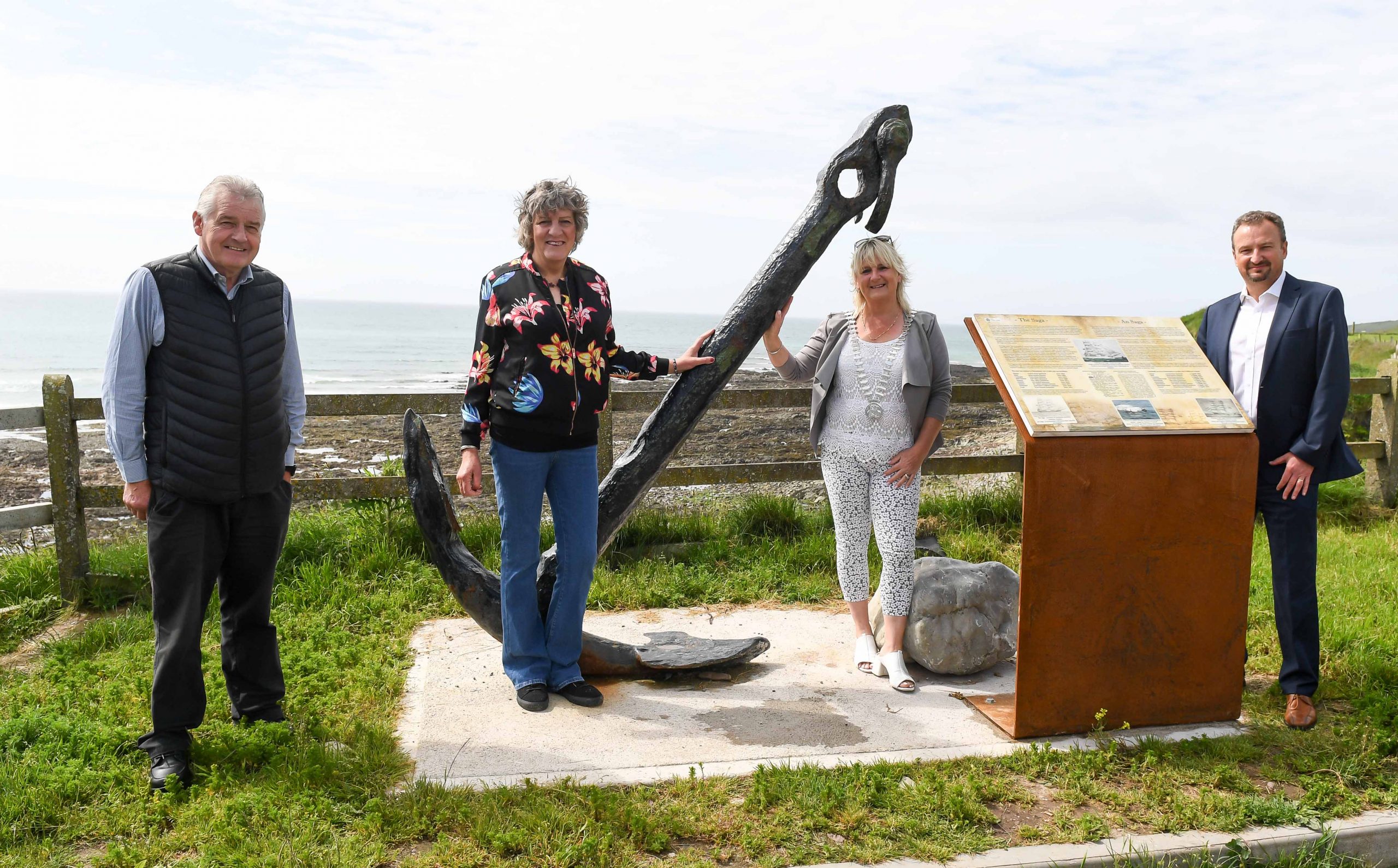 ‘Saga’ Anchor unveiled by County Mayo | Cork Safety Alerts